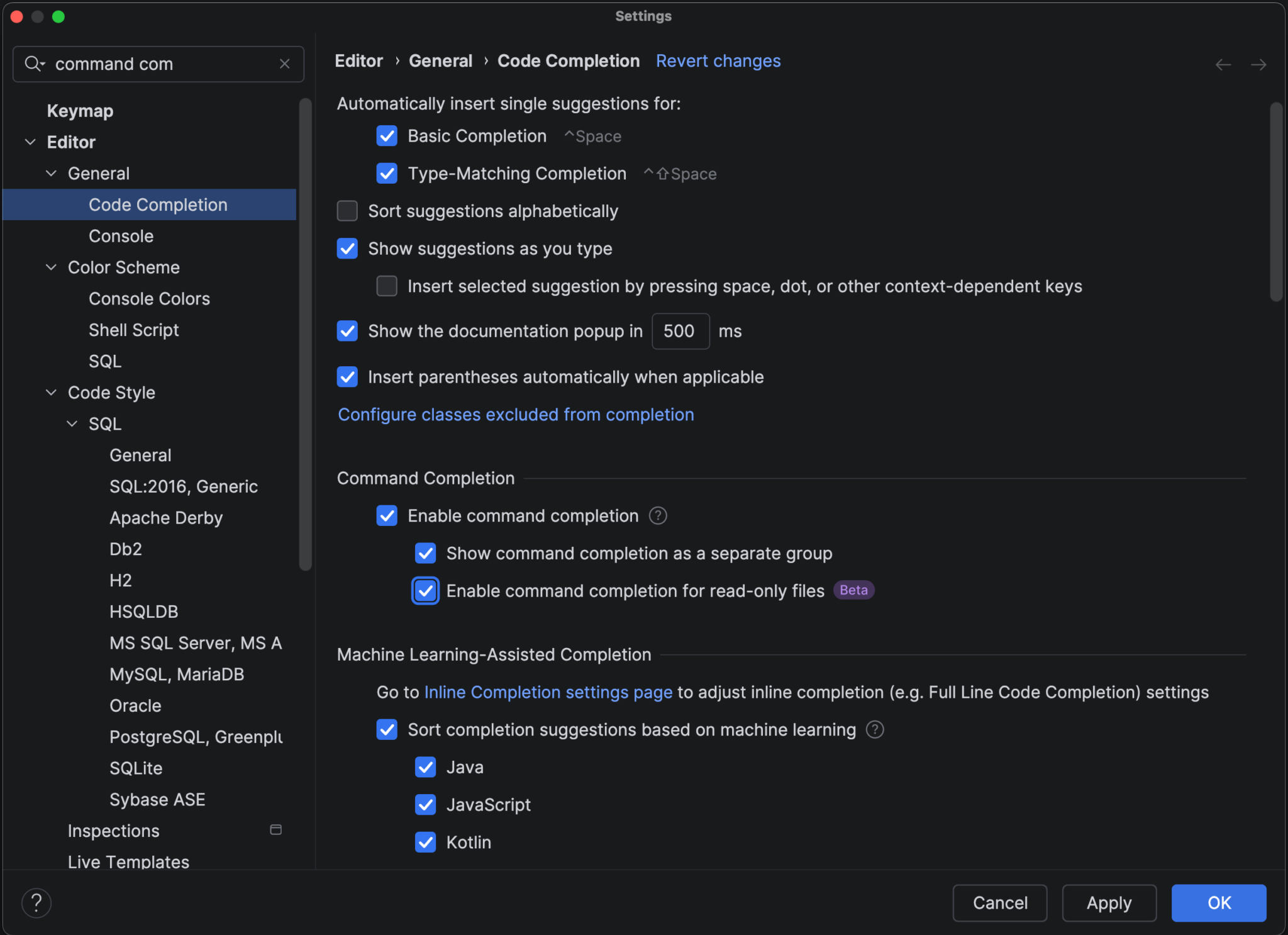 Command completion: IntelliJ IDEA with less shortcuts - Marit van Dijk